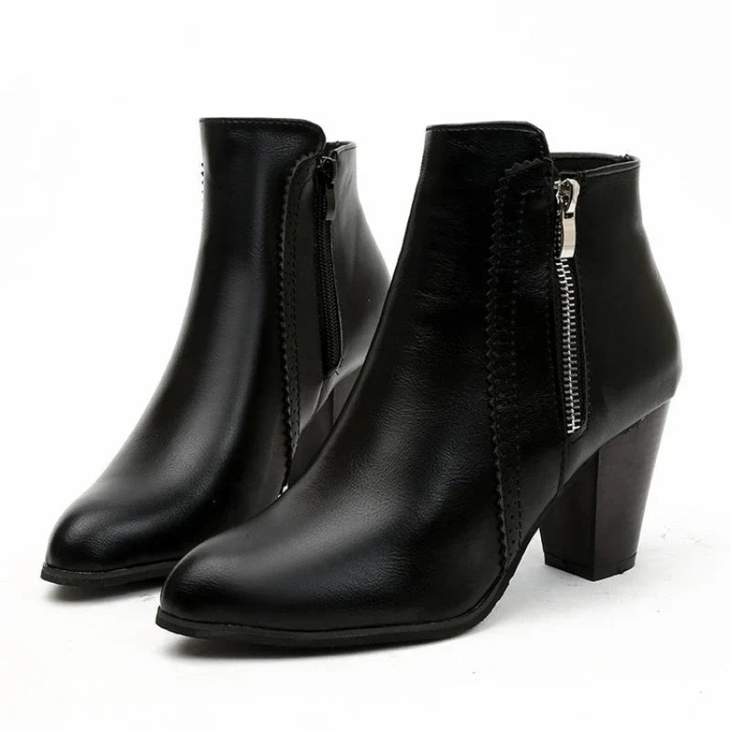 Carmen | Retro Chunky Heel Boots